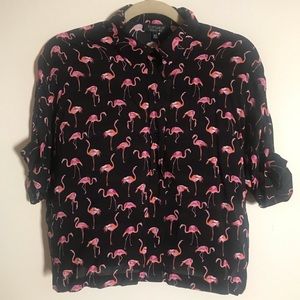 Topshop Flamingo Tee